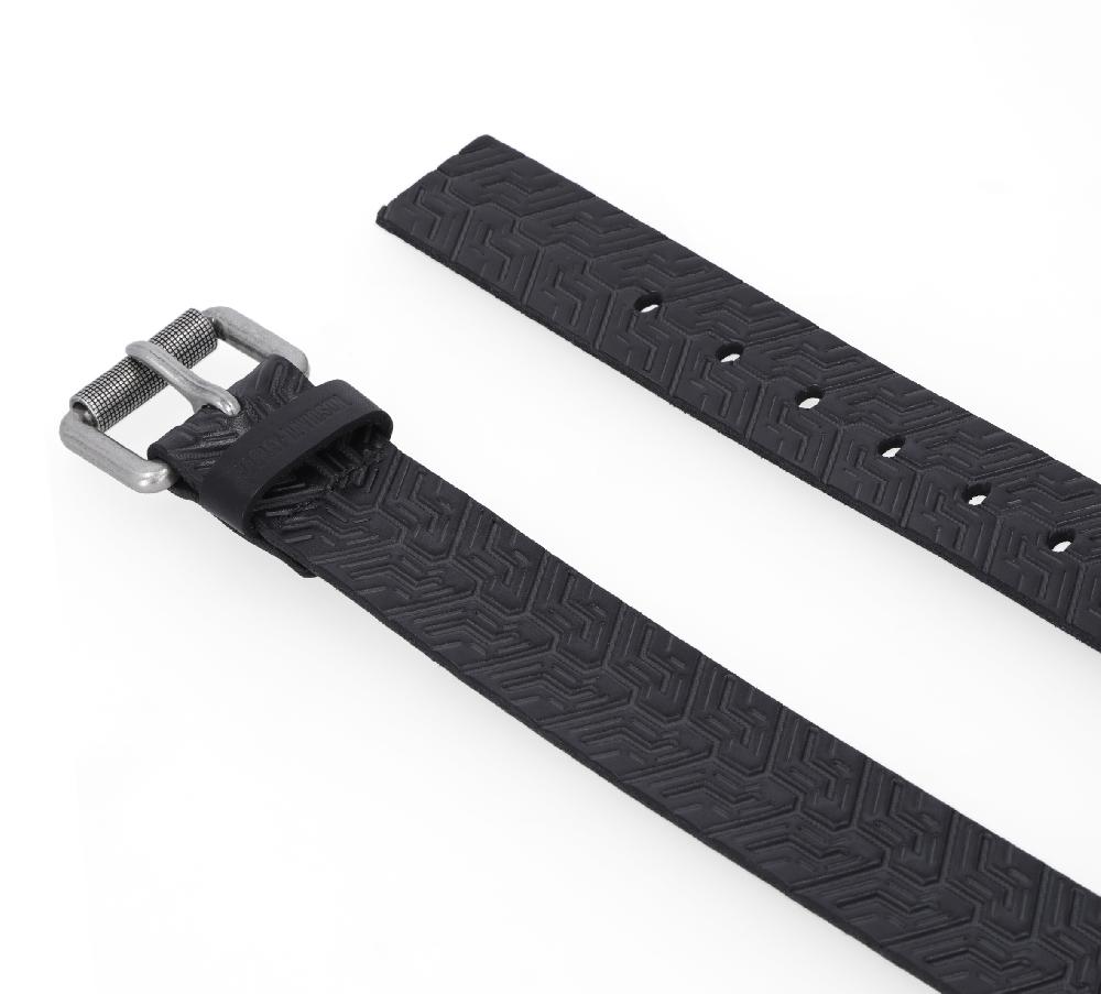 Harley Tire Tread Belt In Black