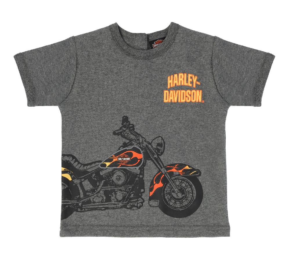 Harley Toddler Boys Denim Short Set
