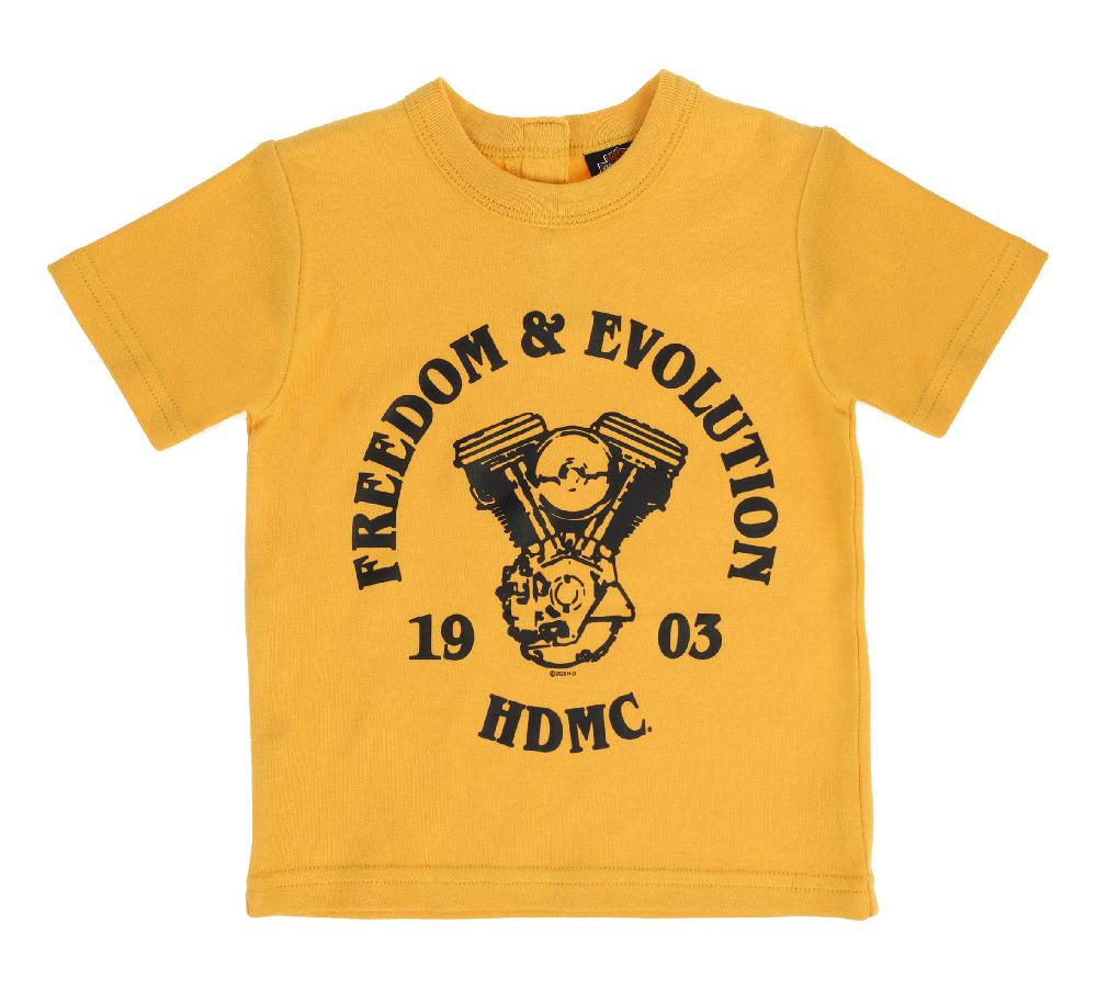 Harley Toddler Boys Denim Shortall & Tee Set