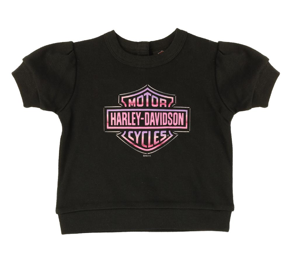 Harley Toddler Girls Denim Short Set