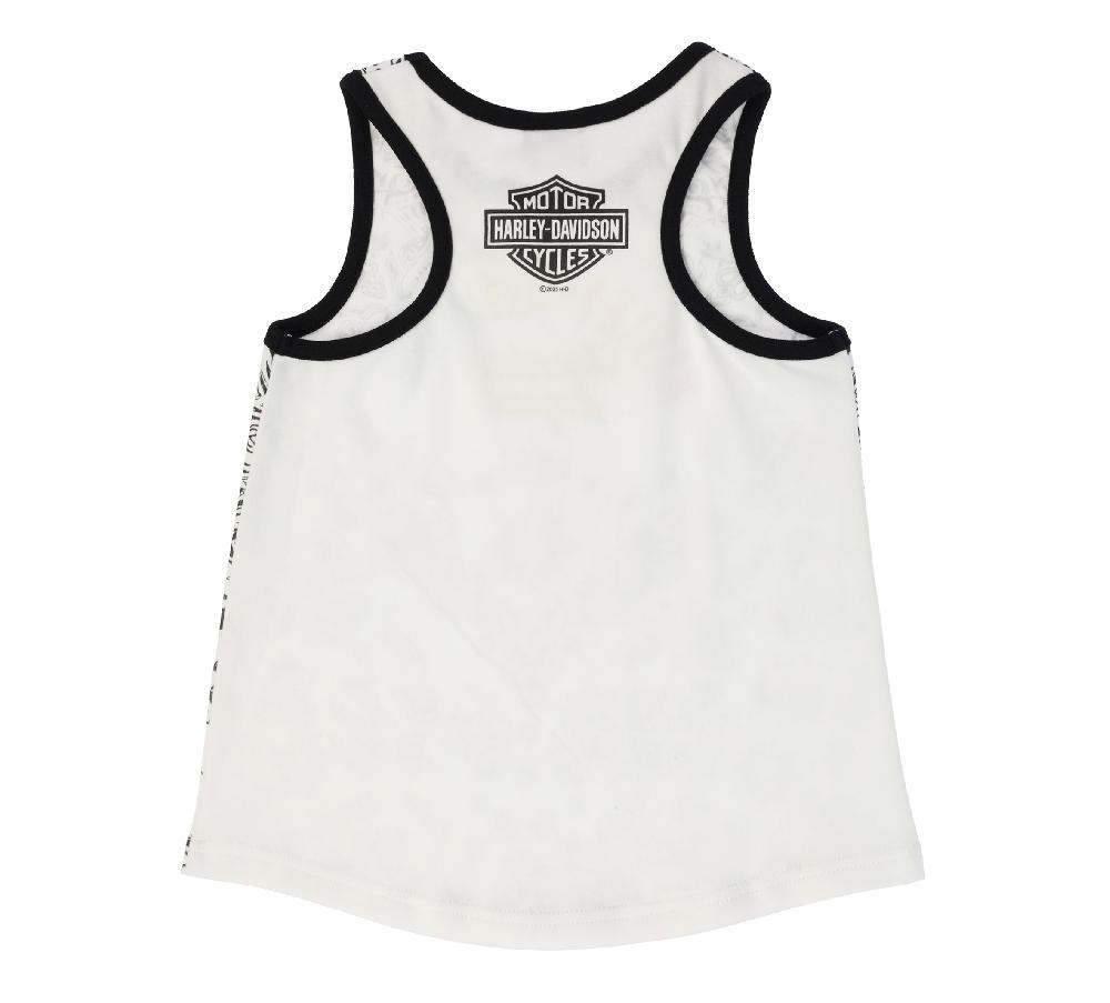 Harley Toddler Girls Knit Racer Back Tank