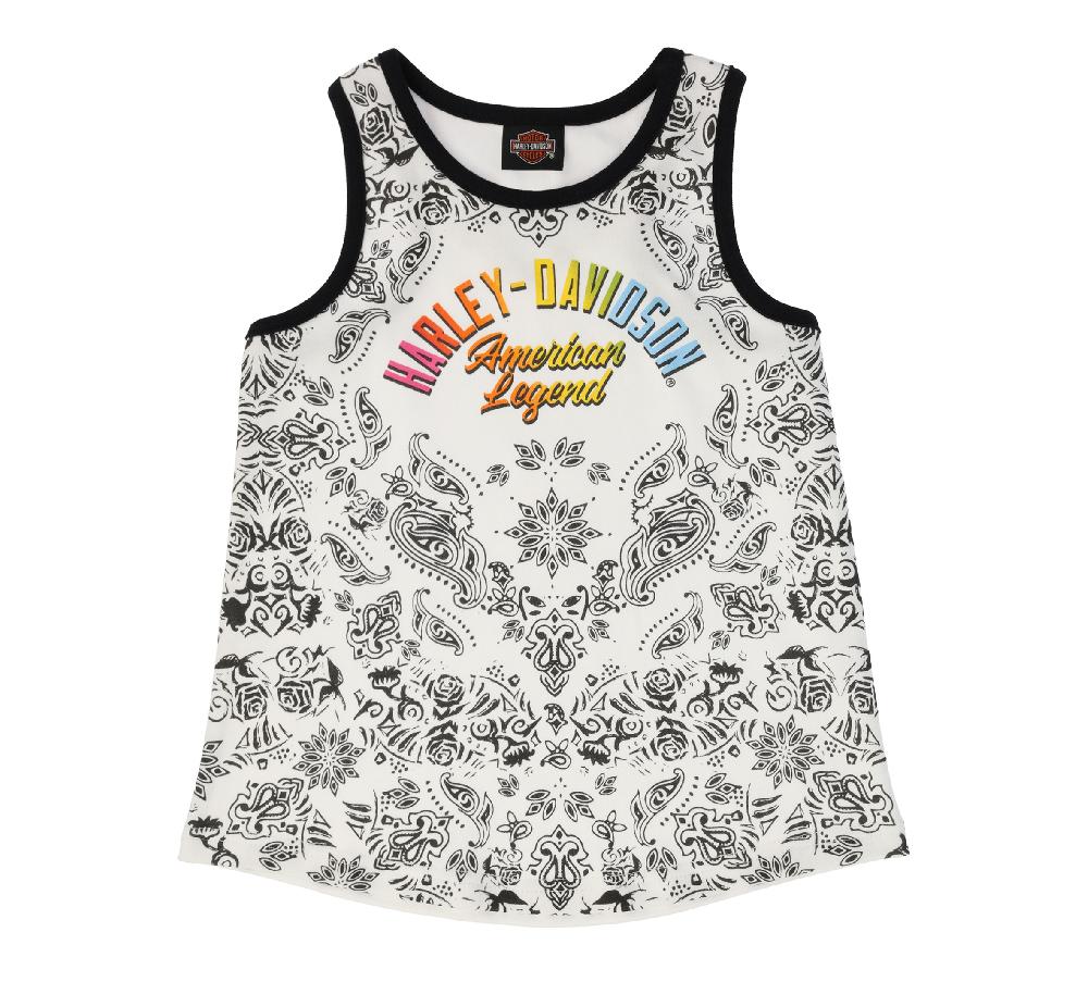 Harley Toddler Girls Knit Racer Back Tank