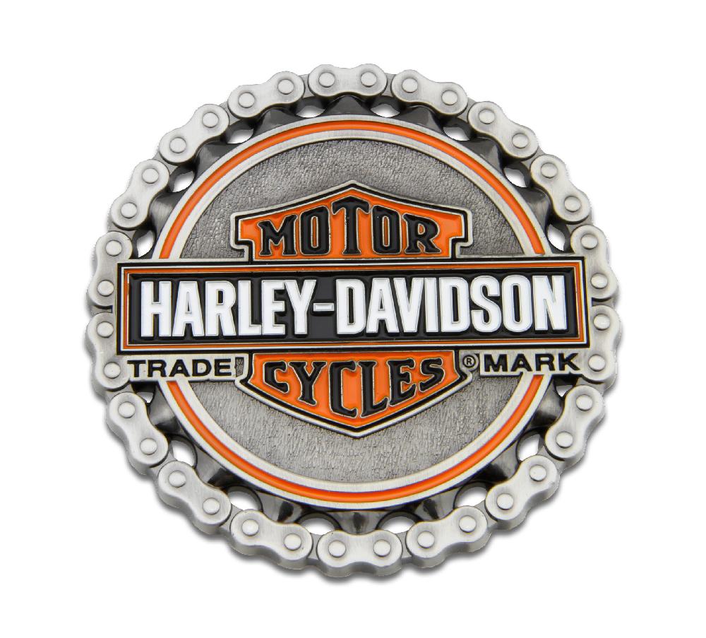 Harley Trademark Chain Heavy-Duty Magnet