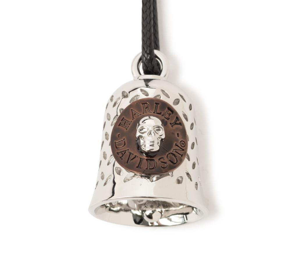 harley Twotone Skull Ride Bell