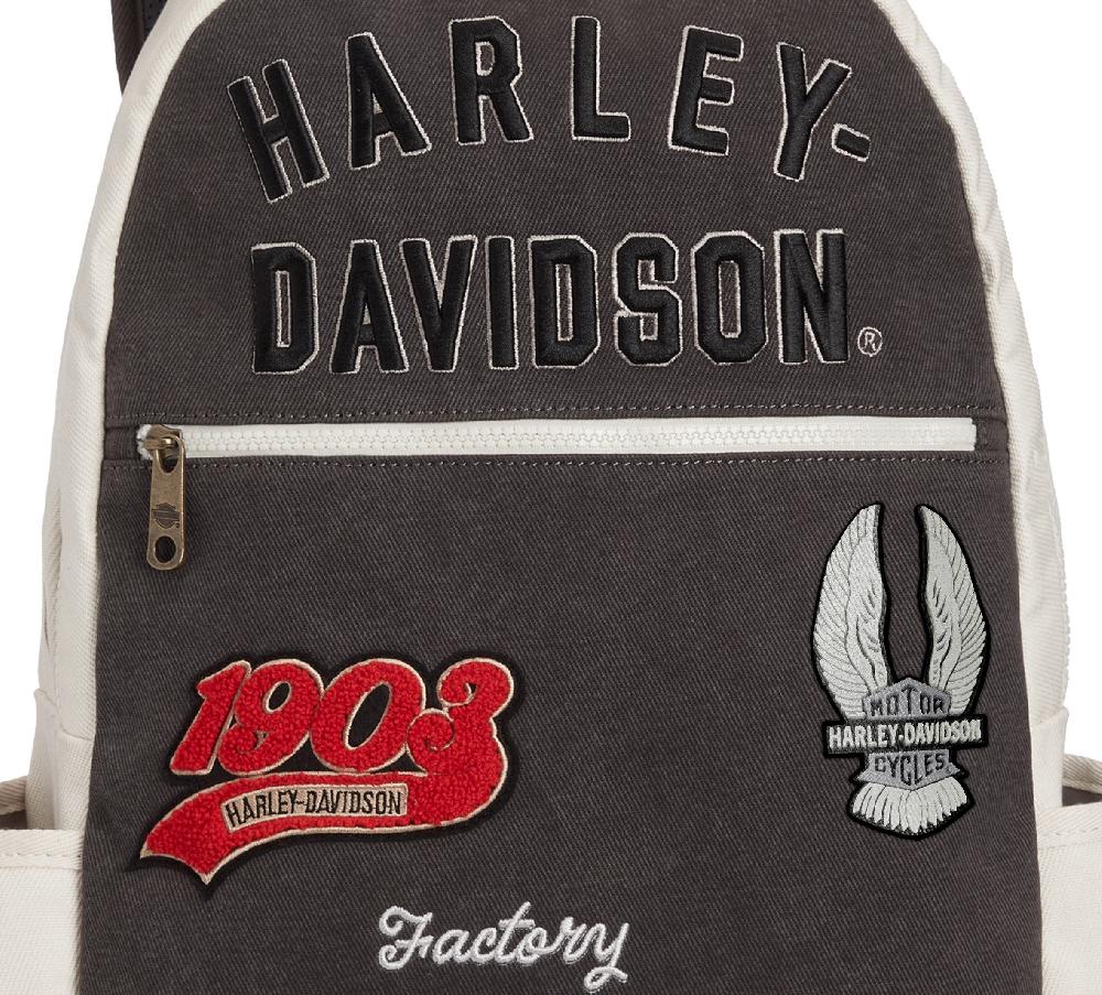 Harley Vintage Logo Backpack