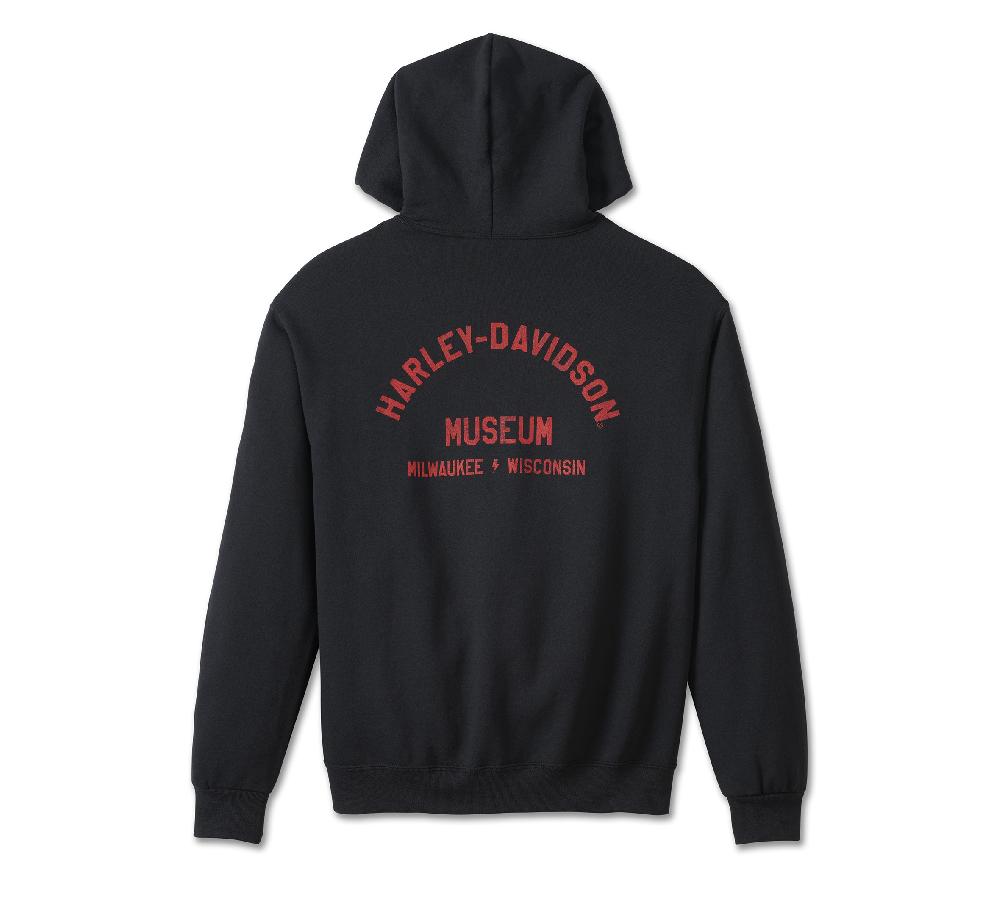 Harley Vintage Motorcycle Midweight Hoodie