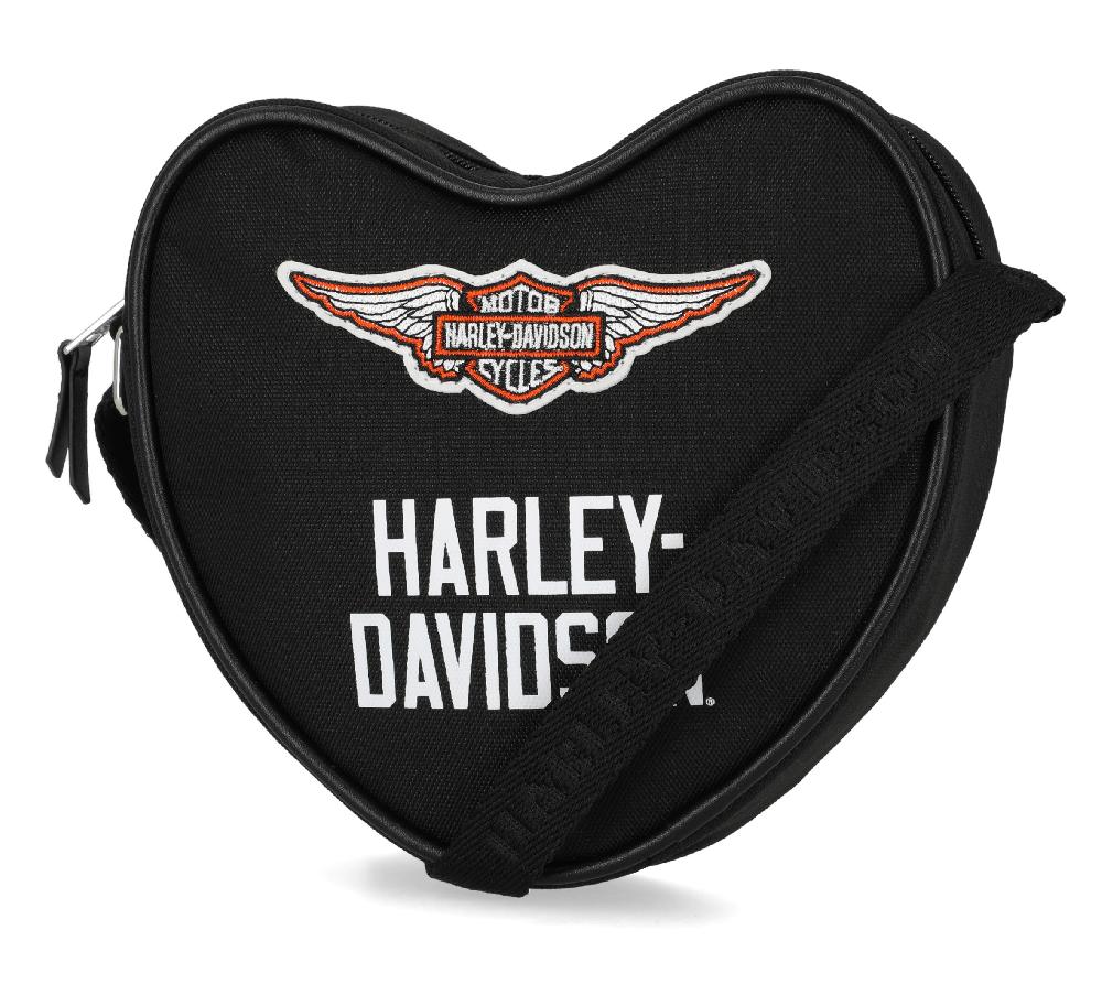 Harley Vintage Patch Heart Crossbody