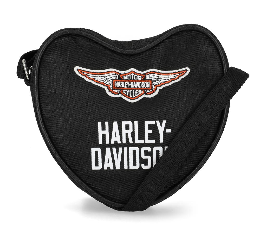 harley Vintage Patch Heart Crossbody