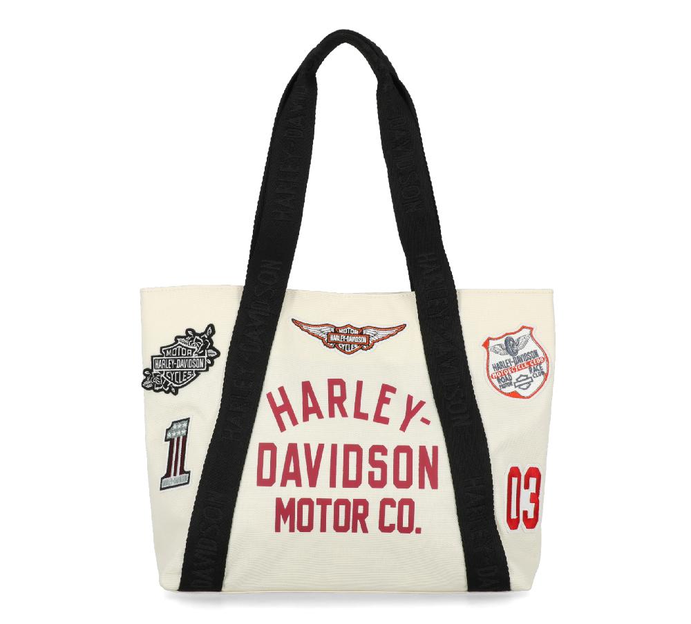 harley Vintage Patch Tote