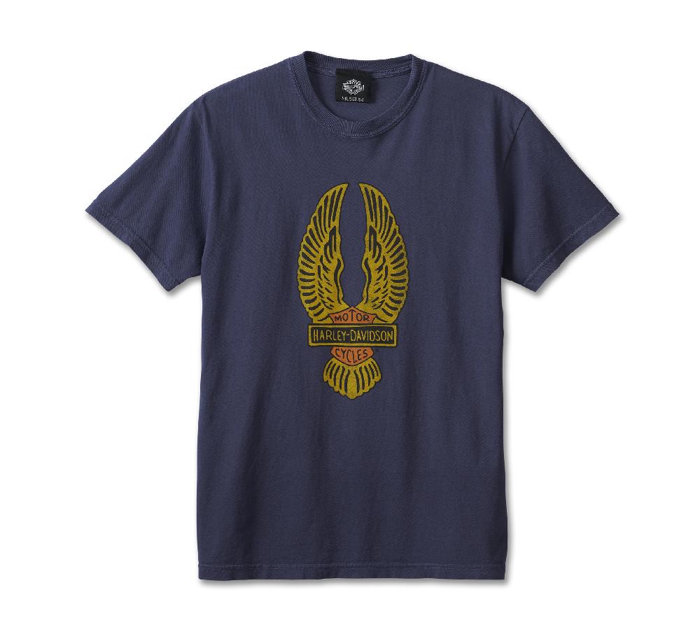 harley Vintage Wing Bar & Shield Tee