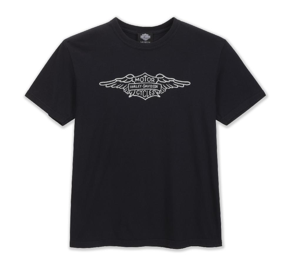 harley Vintage Winged B&S Tee