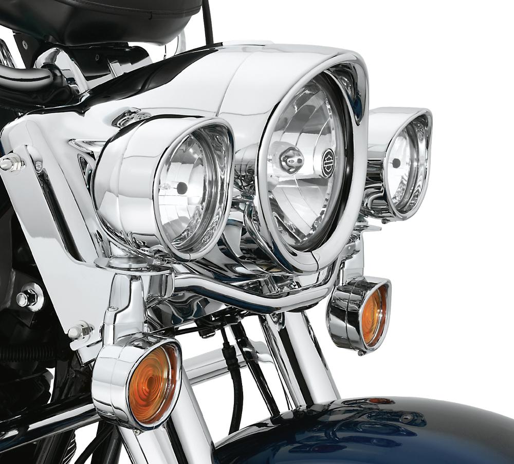 Harley Visor Style Passing Lamp Trim Ring