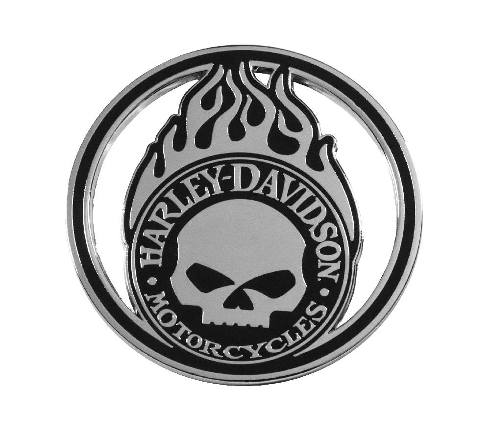 Harley Willie Flame Coin