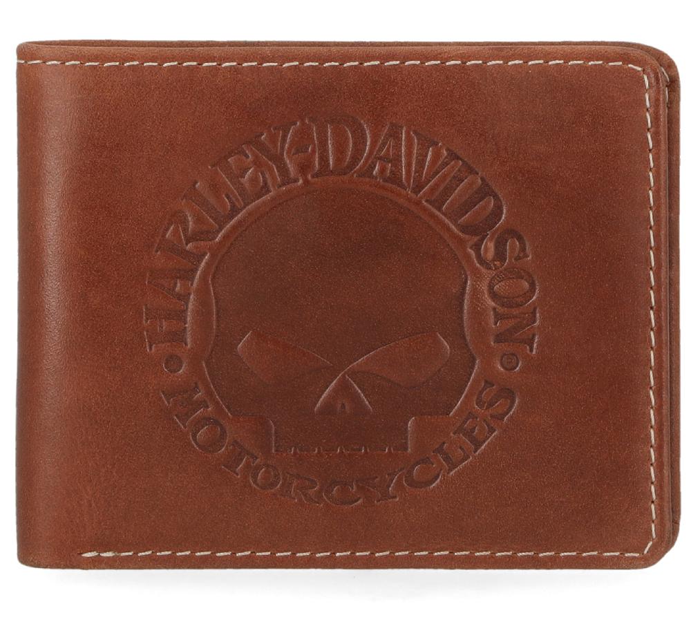 harley Willie G Bifold Wallet
