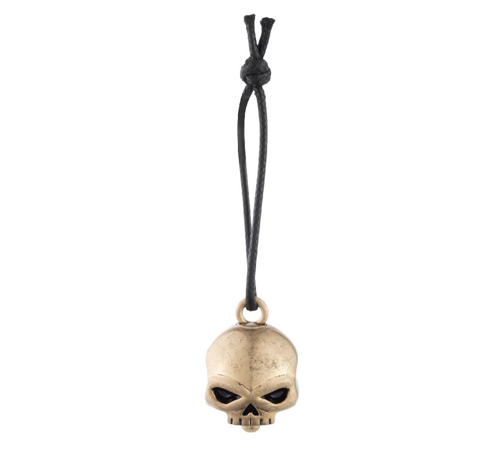 Harley Willie G Gold Skull Ride Bell