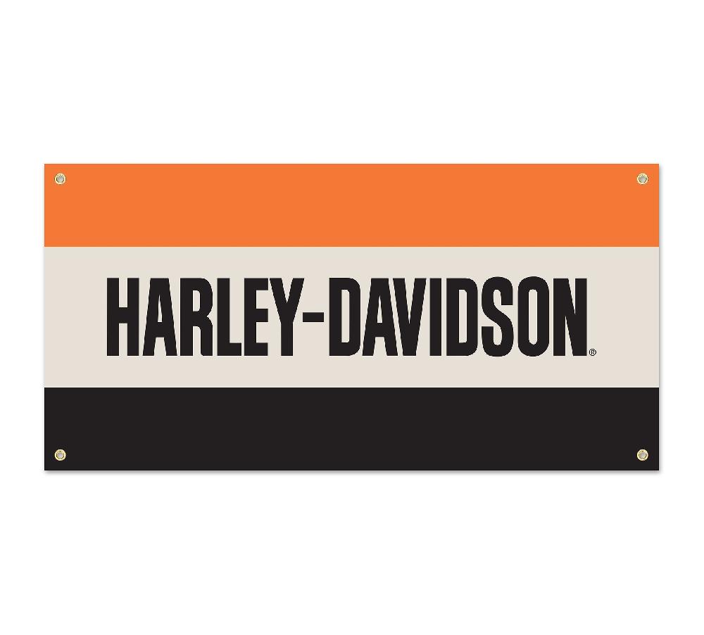 harley Willie G. Harley-Davidson Block Banner