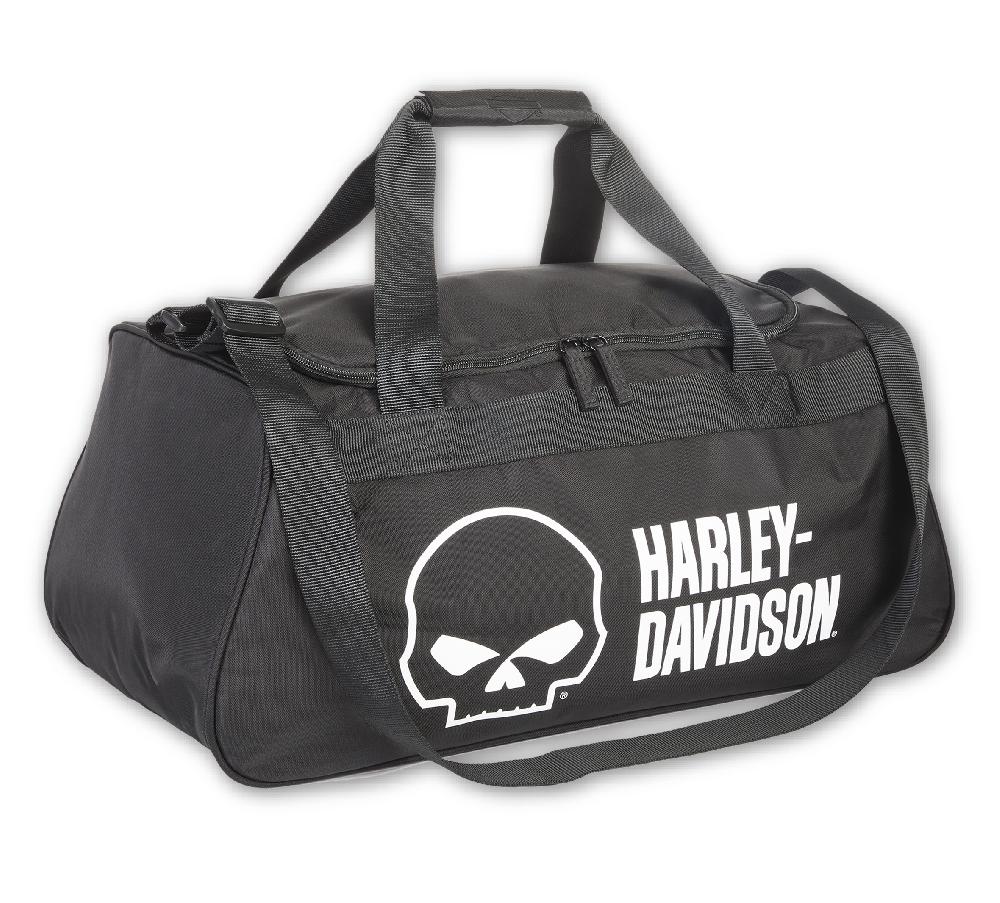 harley Willie G Logo Duffel with Side Shoe Pocket
