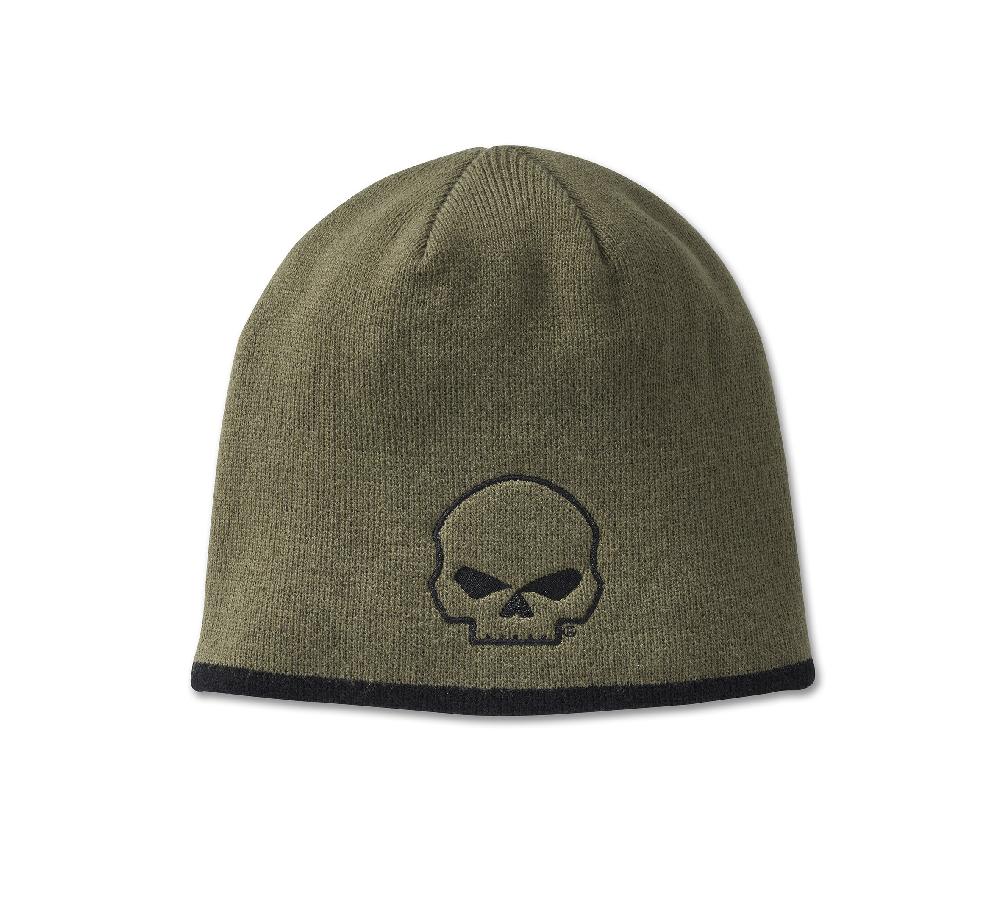 harley Willie G® Skull Knit Beanie
