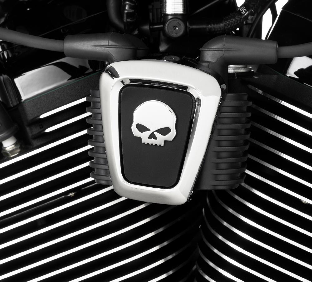 Harley Willie G Skull Coil Cover