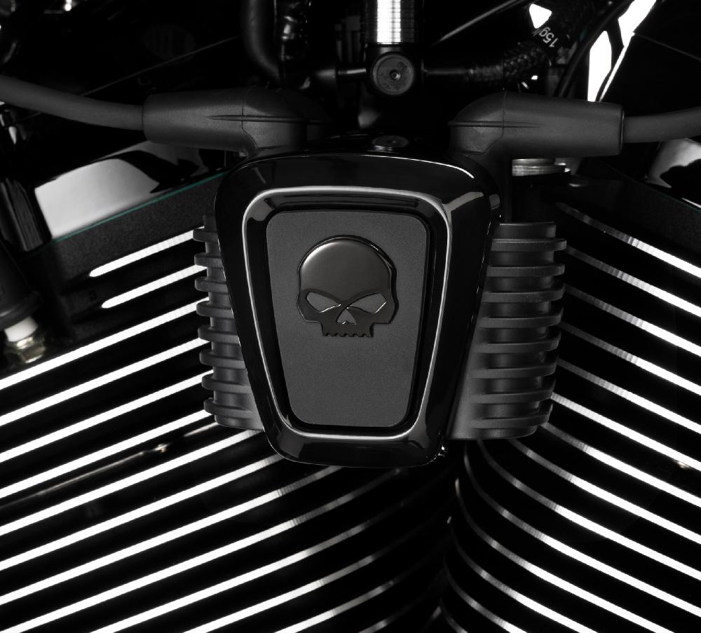 Harley Willie G Skull Coil Cover