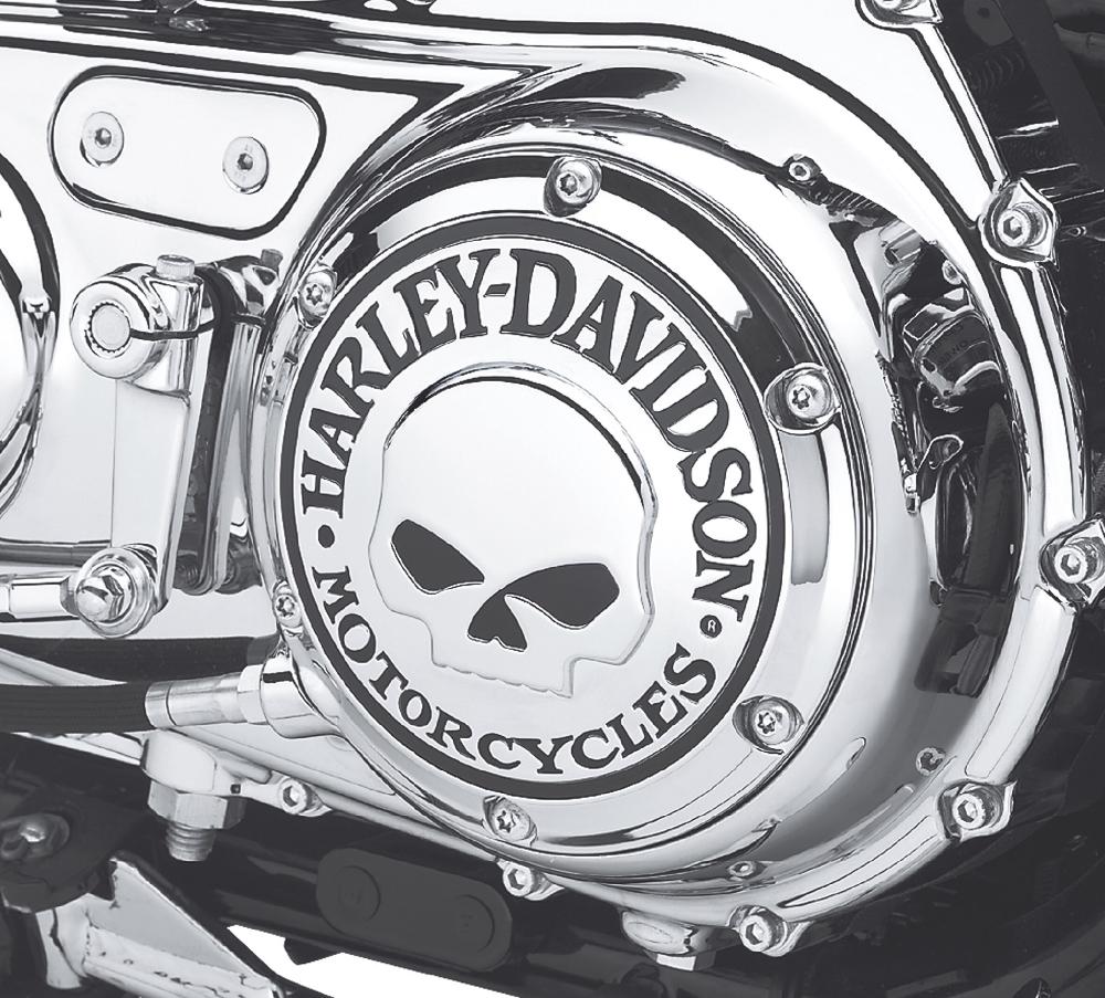 Harley Willie G Skull Derby Cover