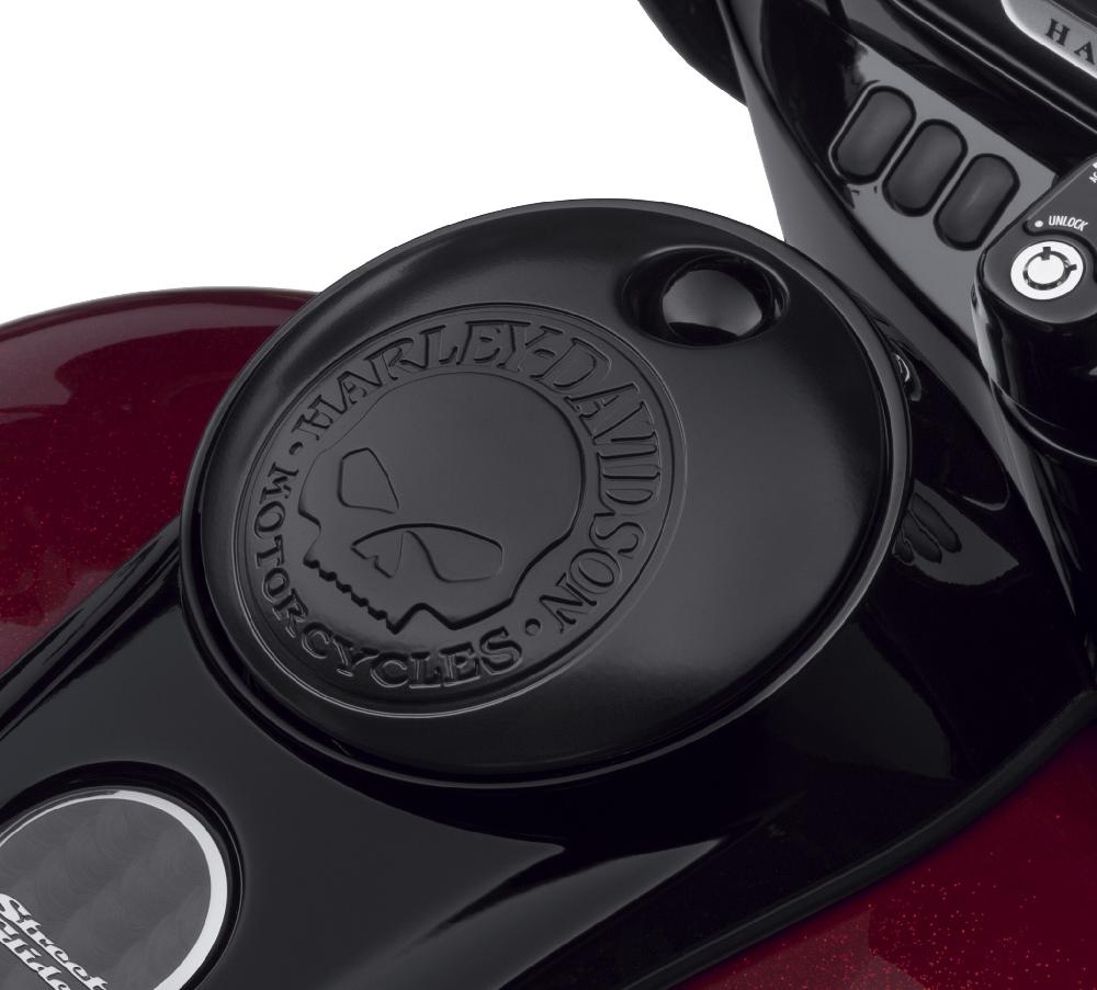 Harley Willie G Skull Fuel Tank Console Door