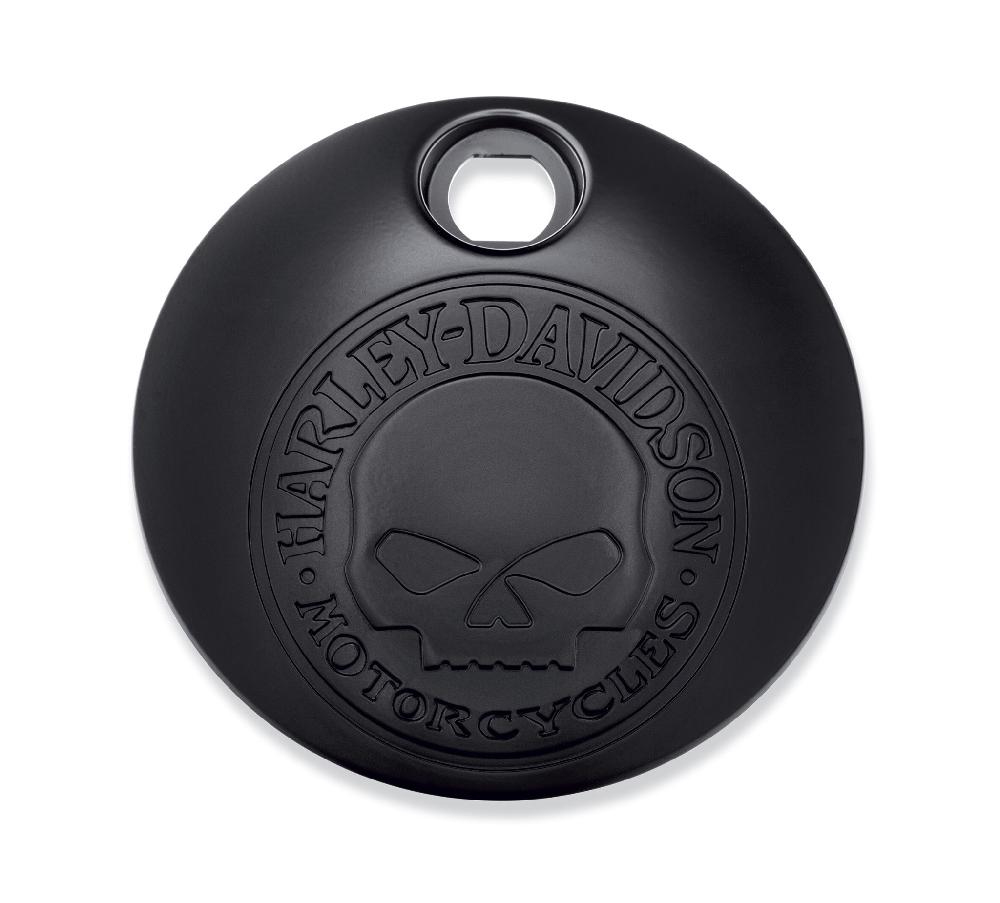 harley Willie G Skull Fuel Tank Console Door