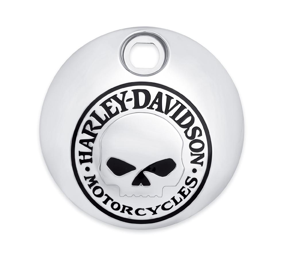 harley Willie G Skull Fuel Tank Console Door