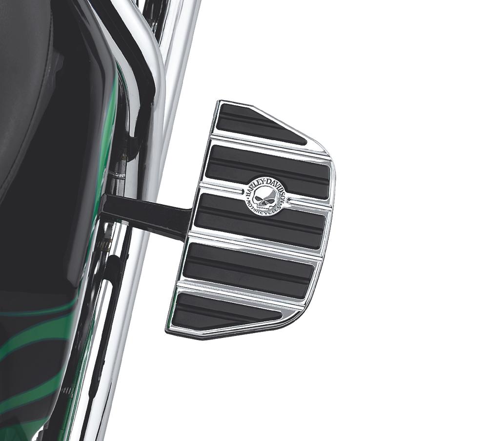 Harley Willie G Skull Passenger Footboard Inserts