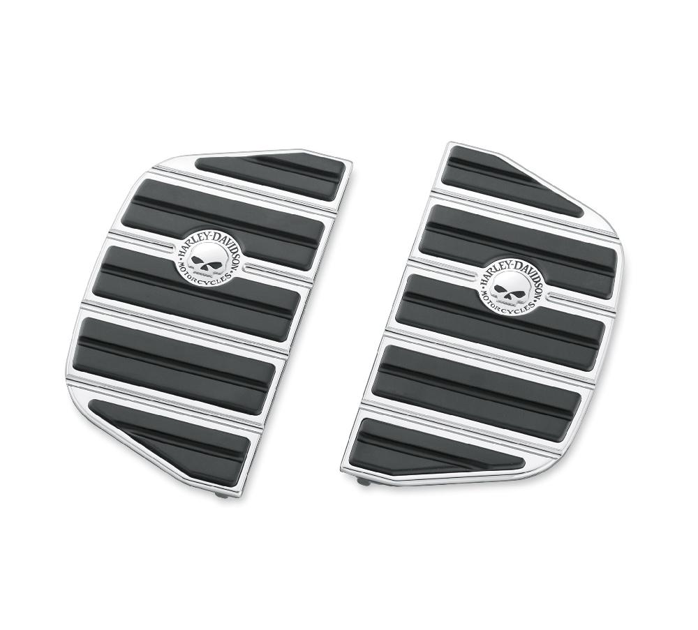 harley Willie G Skull Passenger Footboard Inserts