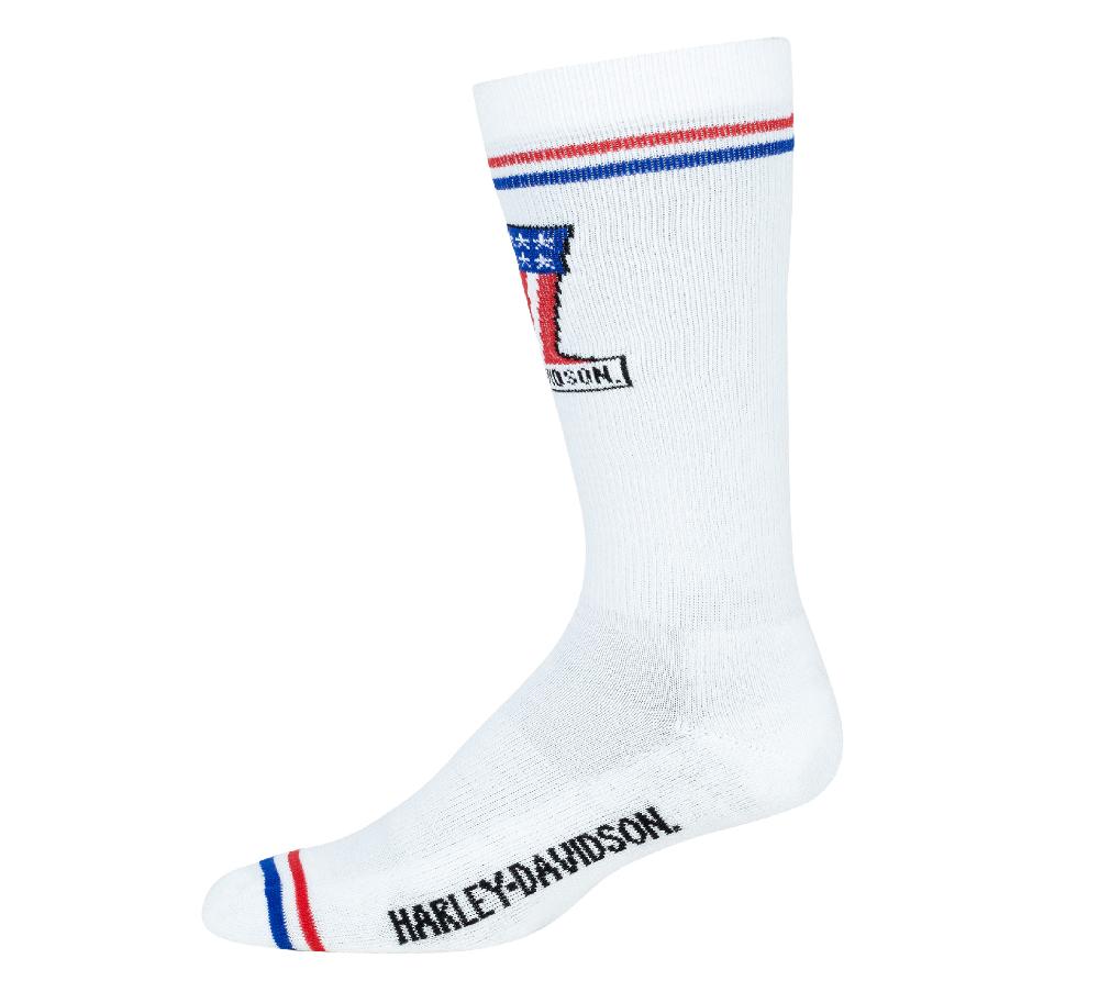 Harley Women's #1 Logo Riding Sock 2-Pack