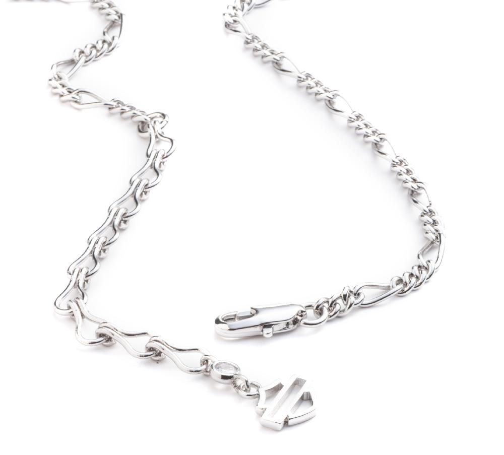 Harley Women's 20" Bar & Shield Chain Drop Necklace