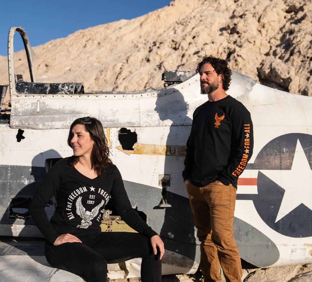 Harley Women's All For Freedom Long Sleeve Tee