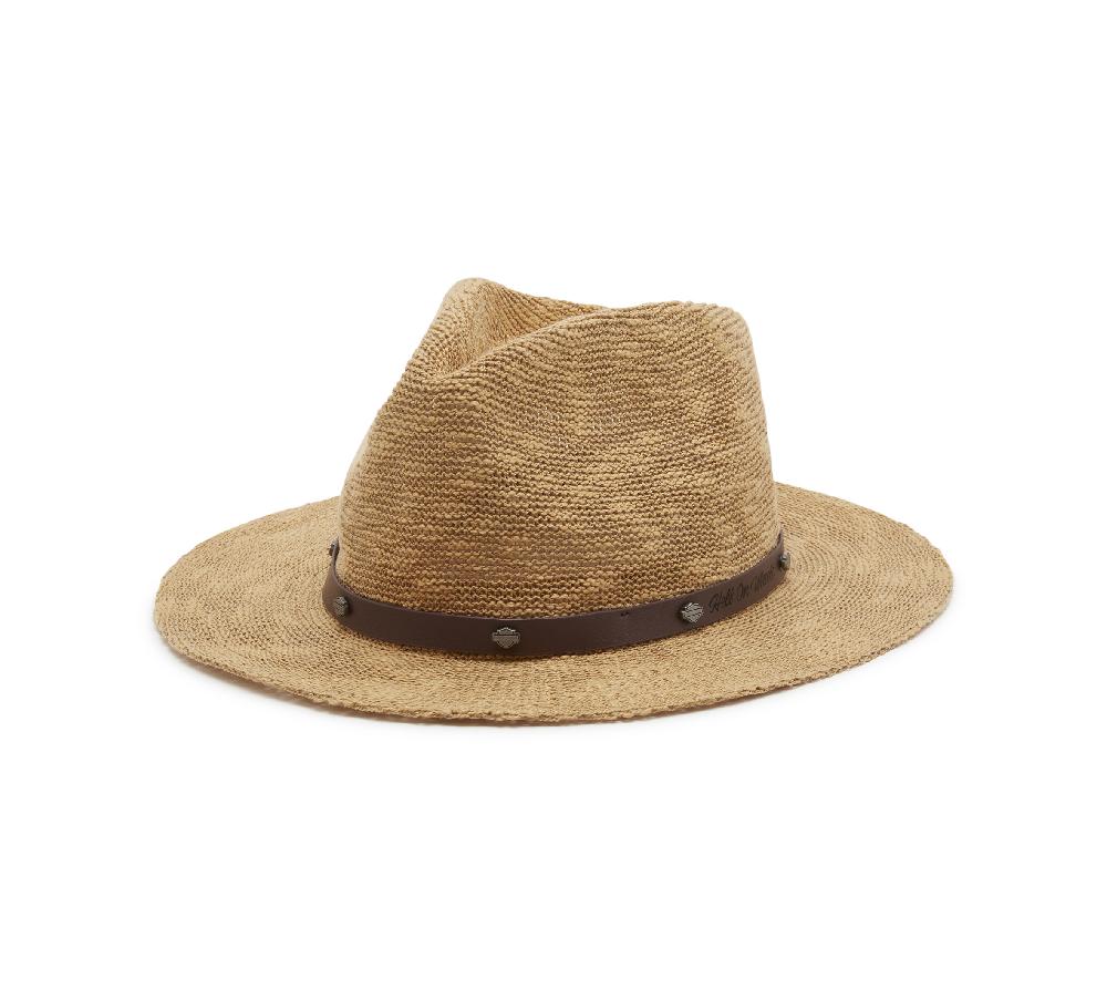 harley Women's Blaze Packable Straw Hat