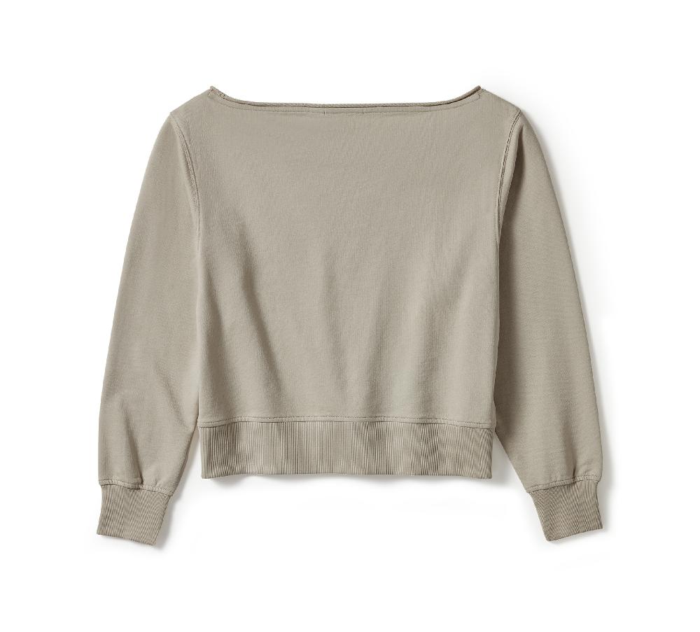 Harley Women's Chrome Evo Off The Shoulder Crew