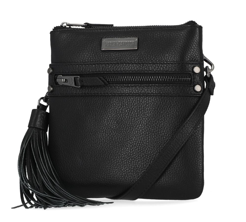 harley Women's Classic Leather Crossbody Bag