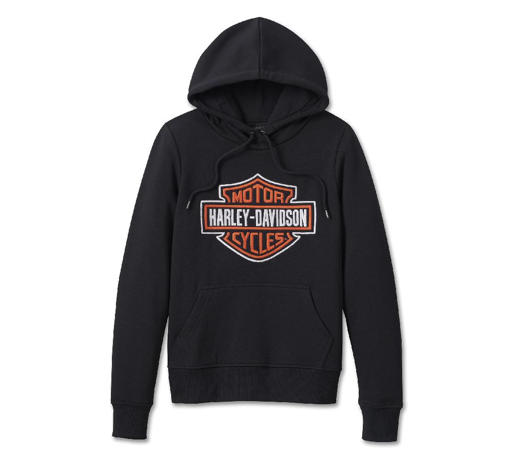 Harley Women's Custom Bar & Shield Pullover Hoodie