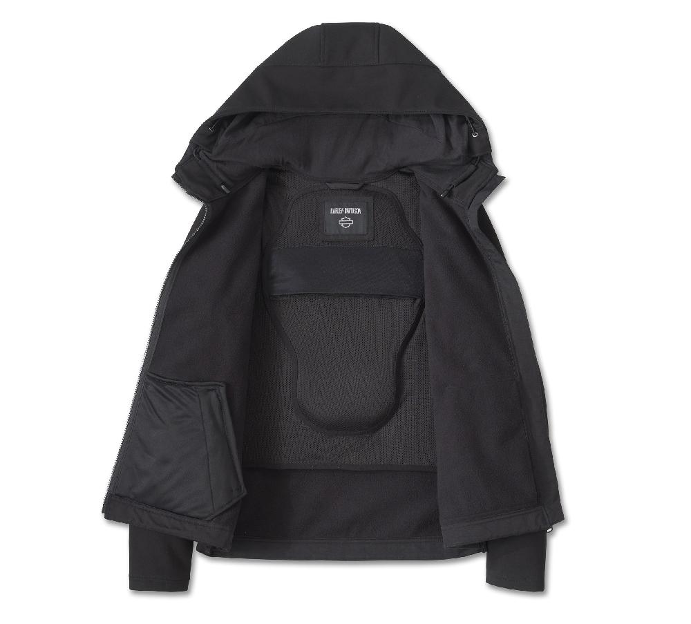 Harley Women's Deflector 2.0 Hooded Riding Fleece