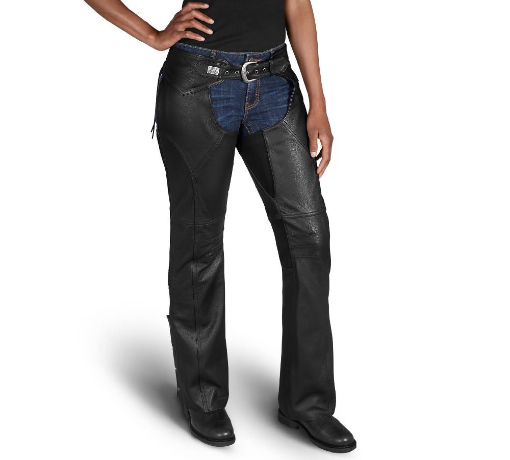 Harley Women's Deluxe II Leather Chap