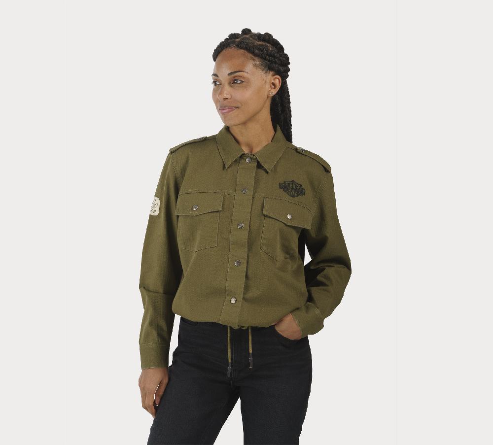 Harley Women's Division Twill Anorak Jacket