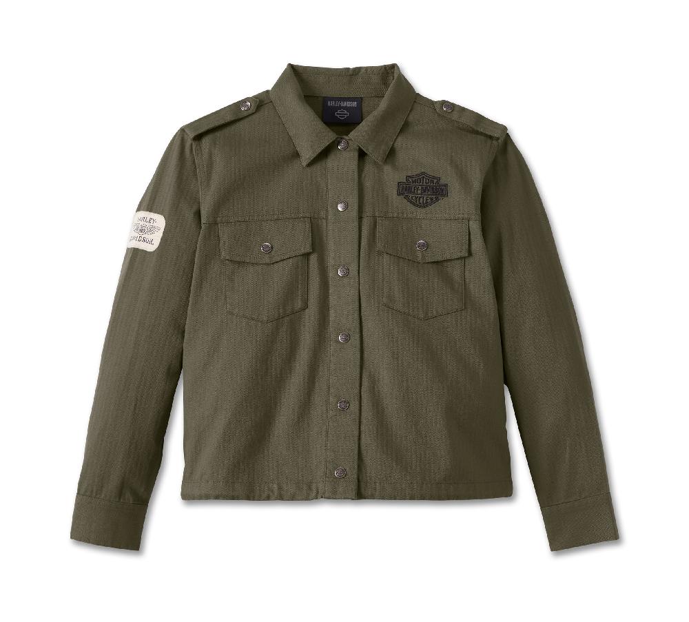 harley Women's Division Twill Anorak Jacket