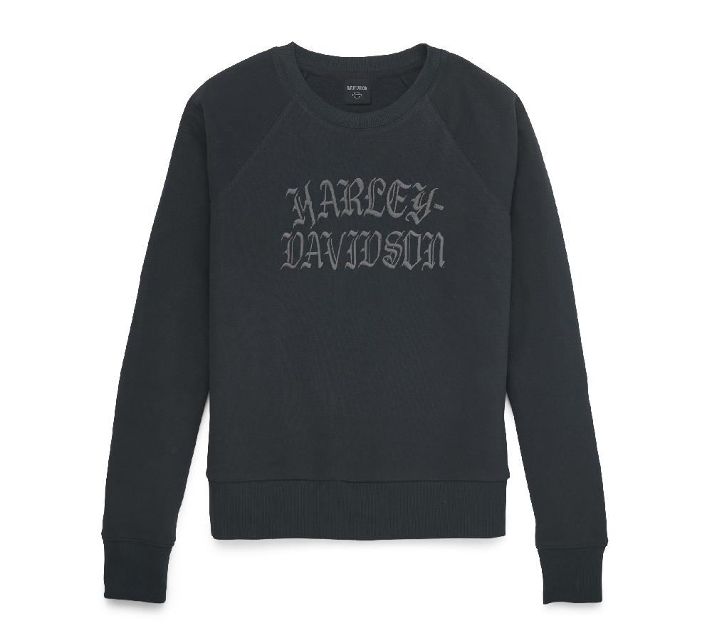 harley Women's Essence Tour Crewneck Pullover