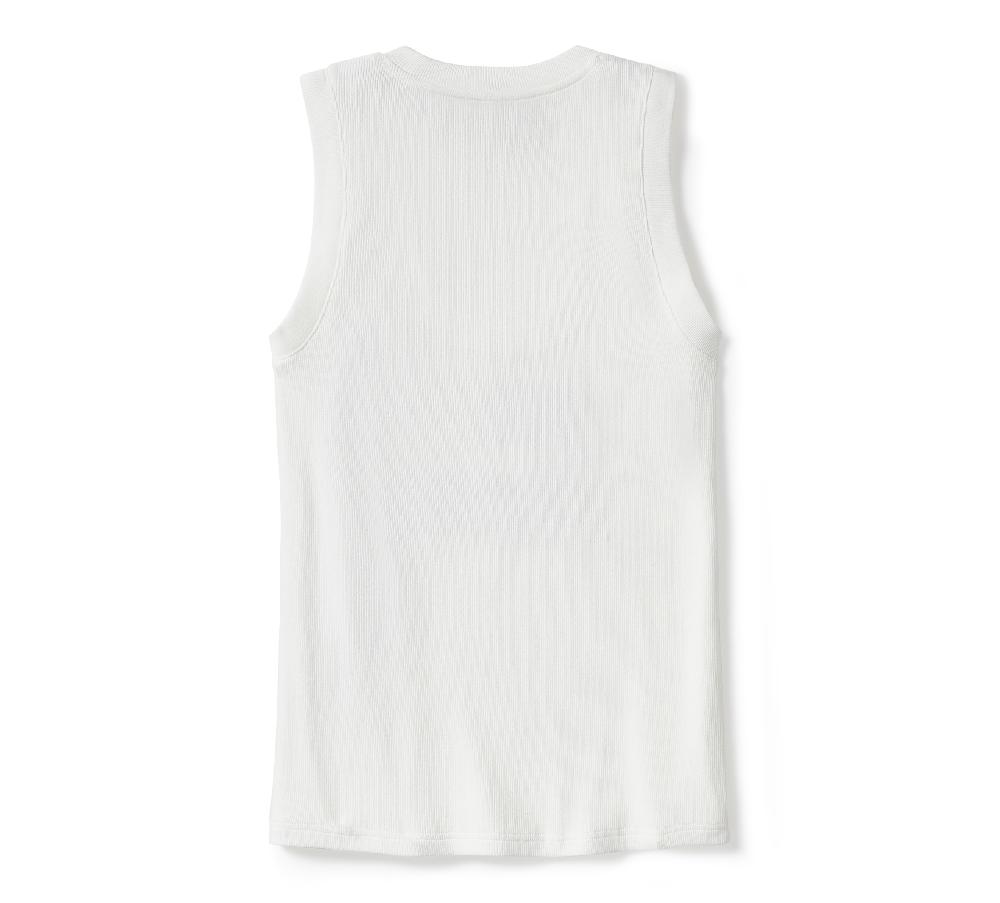 Harley Women's Essential Arched Font Ribbed Tank