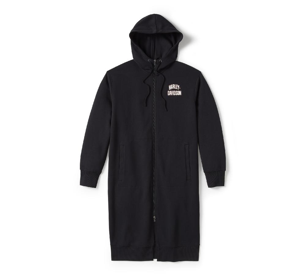 harley Women's Essential Fleece Full Zip Duster