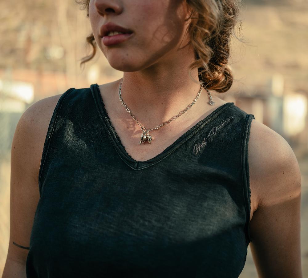 Harley Women's Essential V Drapey Tank