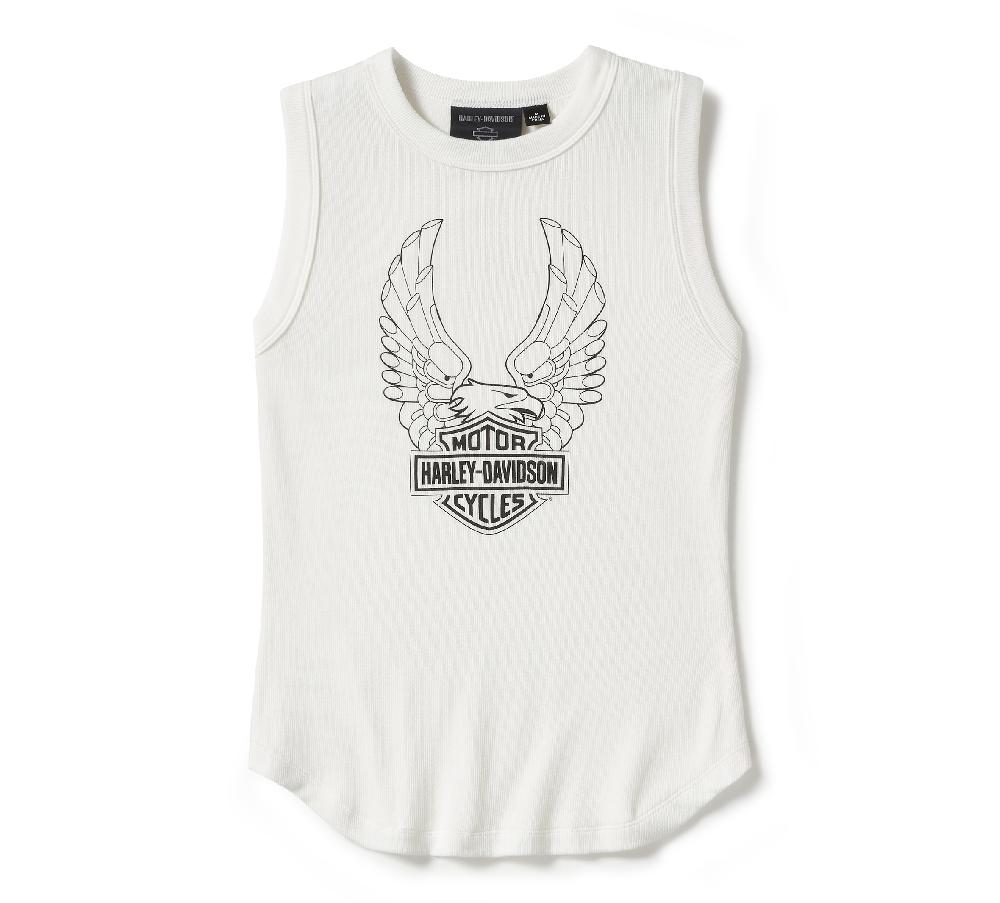 harley Women's Evolution Ribbed Neck Tank