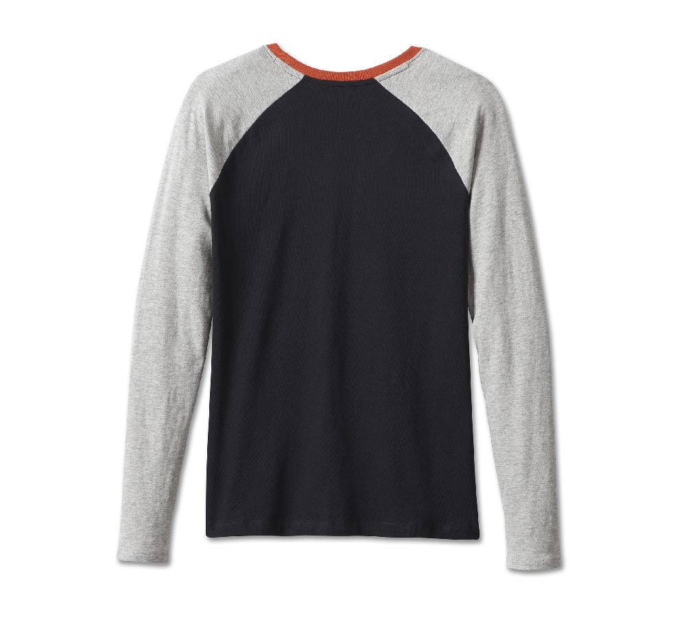 Harley Women's First-Class Long Sleeve Raglan Tee