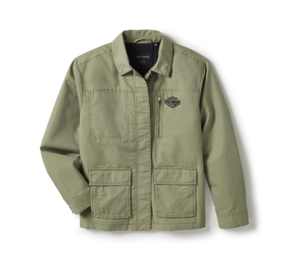 harley Women's Heritage Twill Utility Jacket