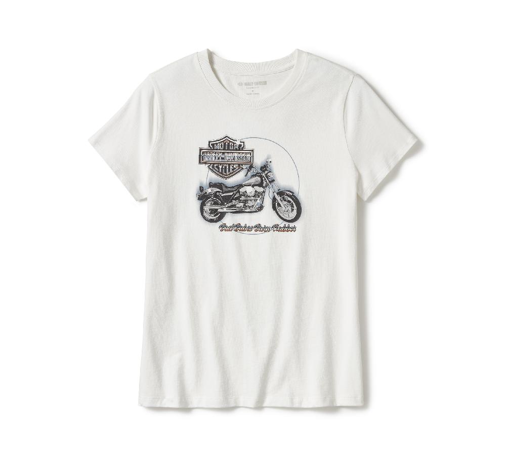 harley Women's Iron Pride Crew Neck Graphic Tee