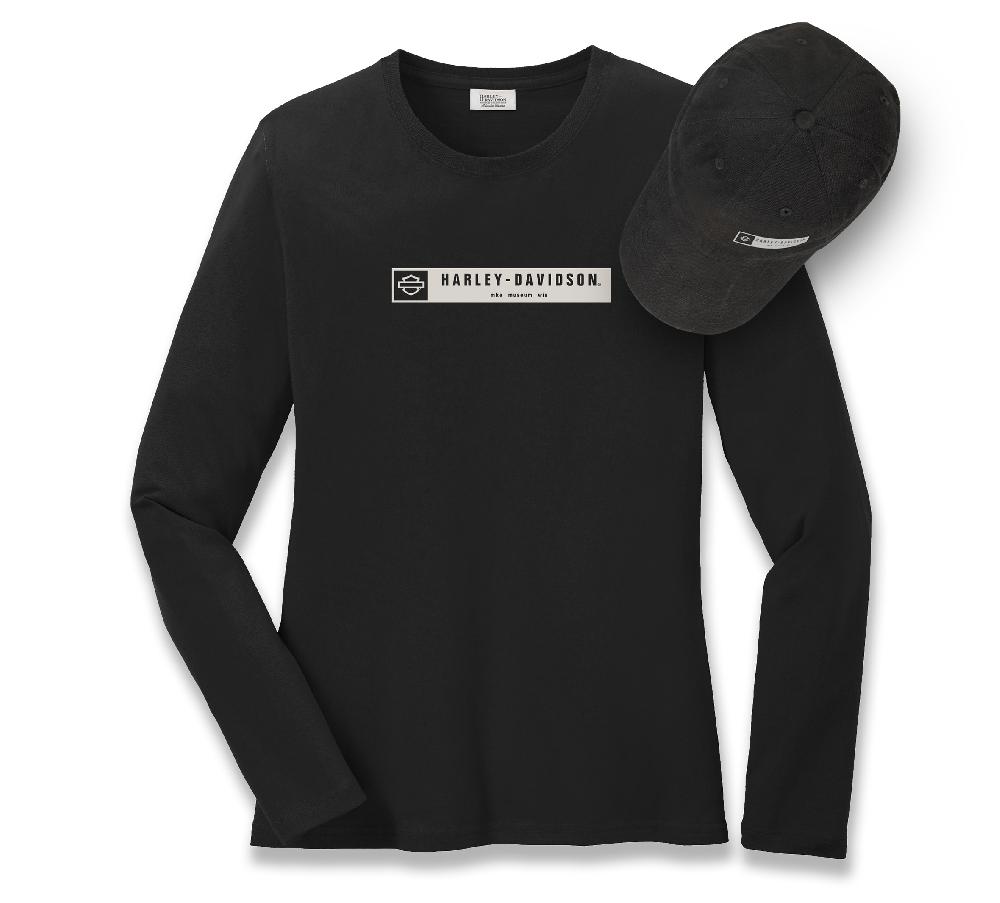 harley Women's Long Sleeve Bar & shield Bundle